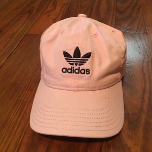Adidas light pink cap